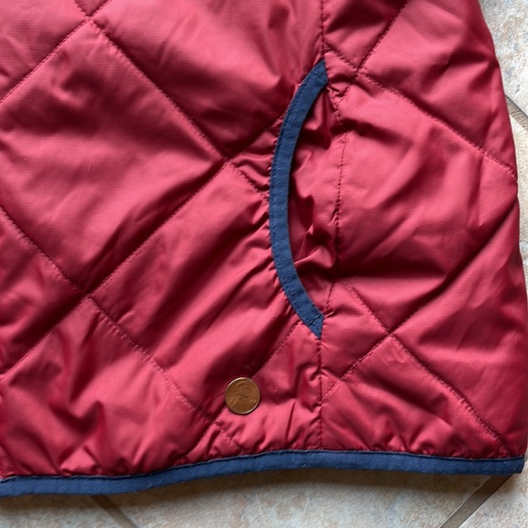 Duluth Trading Company lightweight quilted jacket red large woman’s - Picture 10 of 13